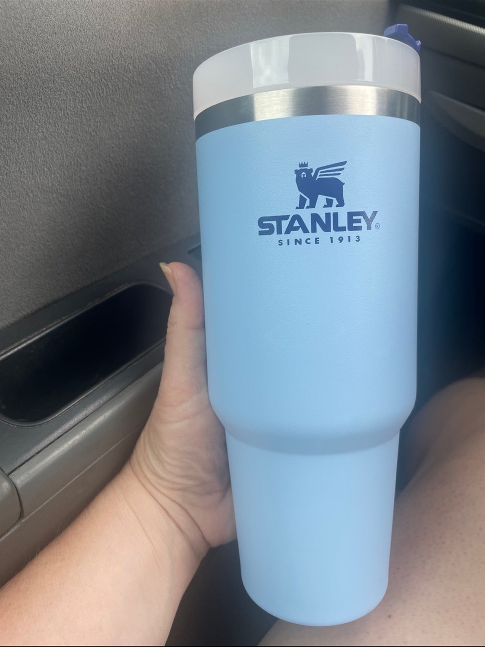 Stanley Tumbler Cup Light Blue 30oz